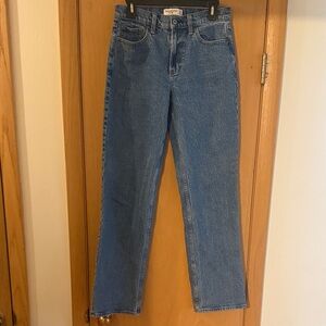 Abercrombie & Fitch Women’s The Baggy Low Rise Jeans Size 25 Long Tall